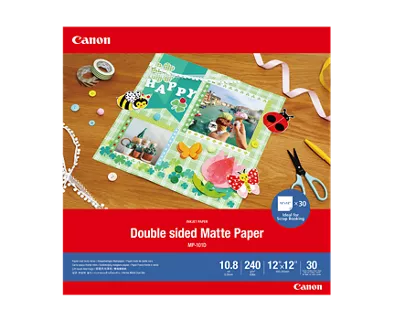 MP-101D Double Sided Matte (30 Sheets)