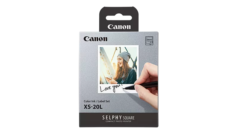 SELPHY Color Ink/Label XS-20L Set