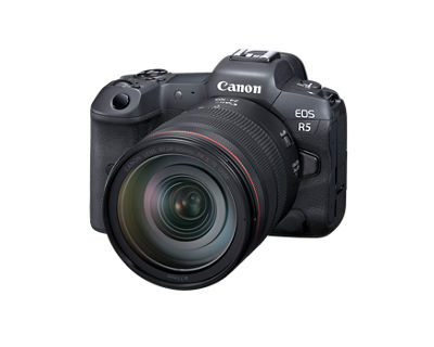 EOS R5 with RF24-105mm F4 L IS USM lens