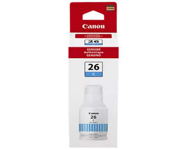Bouteille d'encre cyan GI-26