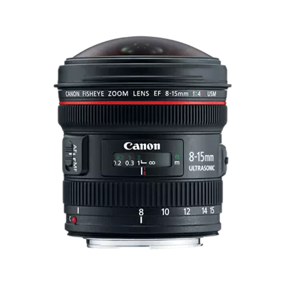 Canonレンズ EF 8-15mm F4 L USM Canon EF8-15 EF 8-15mm F4L Fish Eye USM Lens Made In Japan