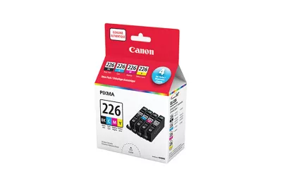 Emballage combo Ã©conomique CLI-226 Noir, Cyan, Magenta, et Jaune