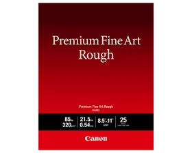 Papier beaux-arts brut haut de gamme - FA-RG1 - 8.5 po x 11 po (25 feuilles)