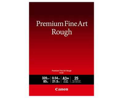 Premium Fine Art Rough Photo Paper - 13"x19" (25 Sheets)