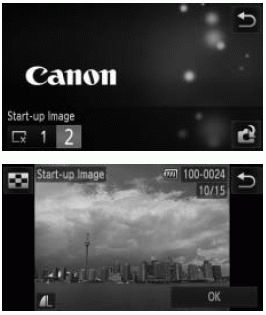 Changing the Start-up Screen