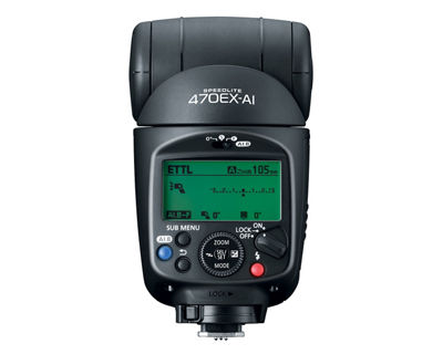 Canon Speedlite 470 EX-AI- Back 1