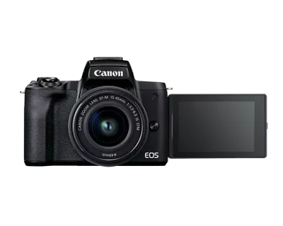 Canon EOS M50 Mark II EF-M 15-45mm f & 3.5-6.3 & 55-200mm f & 4.5