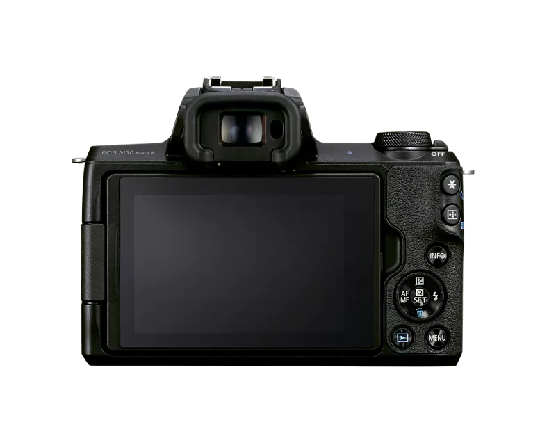 Refurbished EOS M50 Mark II EF-M 15-45mm f/3.5-6.3 IS STM Lens Kit Black