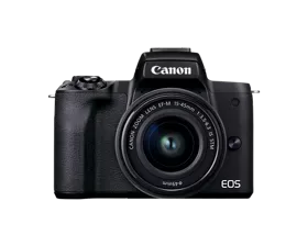 Refurbished EOS M50 Mark II EF-M 15-45mm f/3.5-6.3 IS STM Lens Kit Black