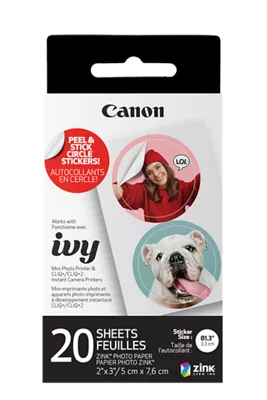ZINK Pre Cut Circle Sticker Pack