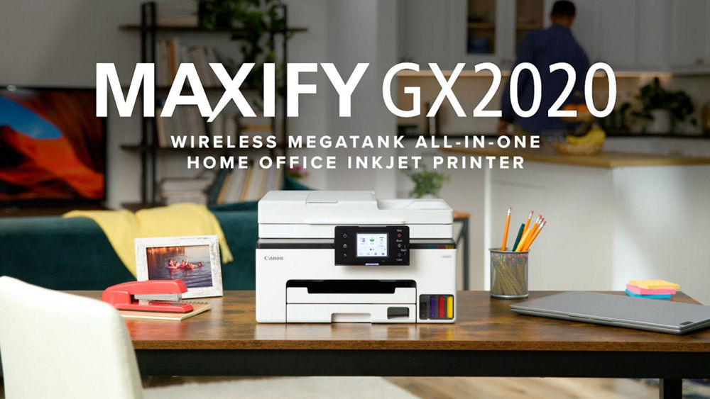  MegaTank MAXIFY GX2020 Wireless Home & Office All-in-One Printer