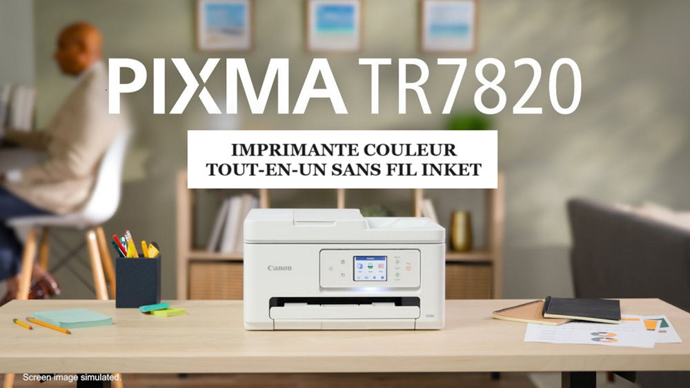 Imprimante domestique tout-en-un sans fil PIXMA TR7820
