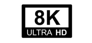 8K Ultra HD image icon