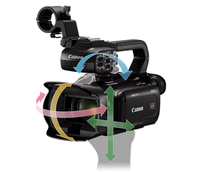 XA65 5-axis image stabilization