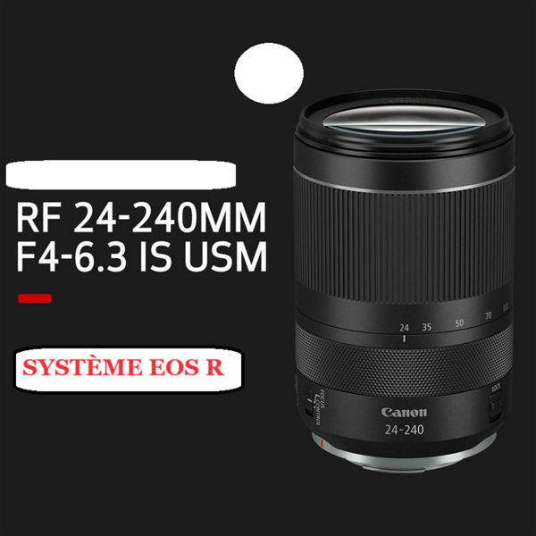 Boîtier EOS avec objectif RF 24-240mm F4-6.3 IS USM