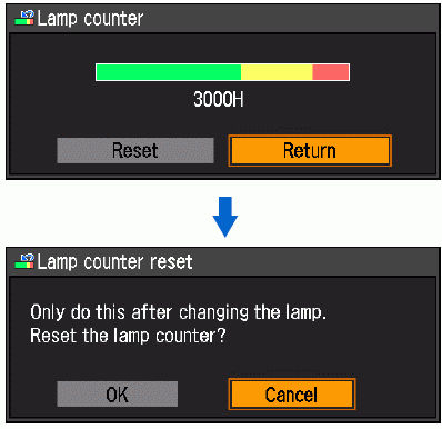 Replacing the Lamp