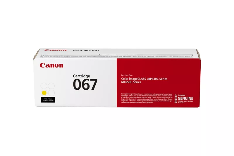 Canon 067 Yellow Toner Cartridge