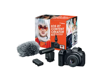 EOS R7 Content Creator Kit Image