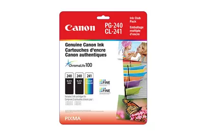 PG-240 double & CL-241 emballage multiple d'encre