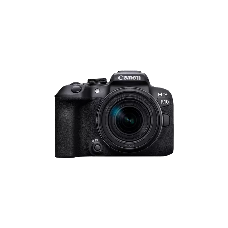 Shop Canon EOS R10 RF-S18-150mm F3.5-6.3 IS STM Lens Kit Shop Canon EOS R10 RF-S18-150mm F3.5-6.3 IS STM Lens Kit