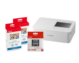 Kit Impresora Selphy CP1500 Blanca+ Bandeja papel PCC CP400 +Papel KC-36IP