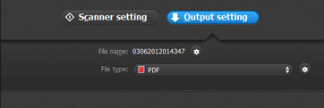 How to set the output mode for CaptureOnTouch