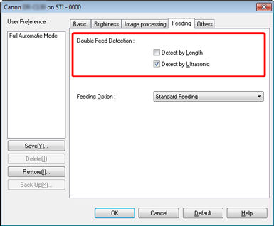 Practical examples of Special Scanning
