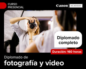 Diplomado de fotografía y video. 
