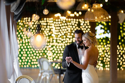 Couple at a Wedding Dancing