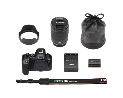Shop Canon EOS R6 Mark II RF24-105mm F4 L IS USM Lens Kit | Canon U.S.
