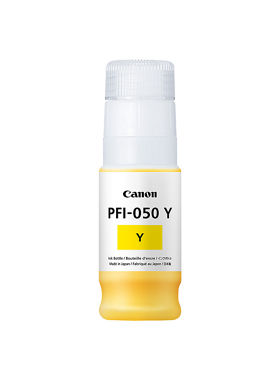 Botella de tinta PFI-050 Amarilla