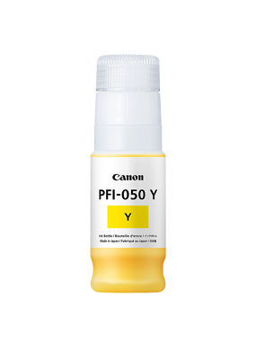 Botella de tinta PFI-050 Amarilla