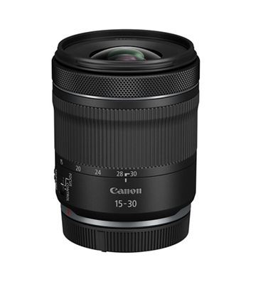 RF15-30 F4.5-6.3 IS STM - Front Slant View