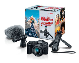 Kit R8 RF 24-50mm F4.5-6.3 IS STM  Content Creator