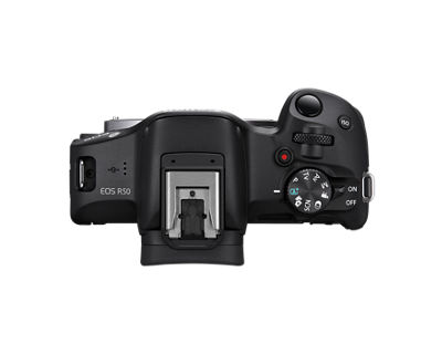 EOS R50 Body - Top View