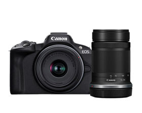 EOS R50 RF-S 18-45mm F4.5-6.3 IS STM + RF-S 55-210mm F5-7.1 IS STM