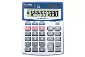 Calculatrice de bureau portative avec écran à 10 chiffres LS-100TS