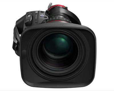 CINE-SERVO 15-120mm T2.95-3.95 EF/PL (CN8x15 IAS S) Lens- Front 