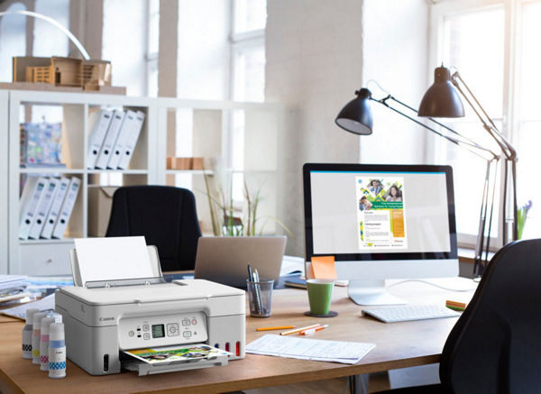 PIXMA G3270 - Imprimante dans un bureau