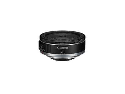 RF28mm F2.8 STM - Slanted View with AF