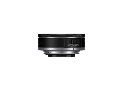 RF28mm F2.8 STM - Side View with AF