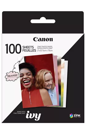 Paquet de papier photo ZINK (100 feuilles)
