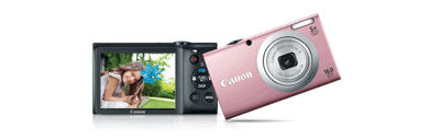 Canon PowerShot A2400 IS デジタルカメラ ピンク Canon PowerShot A2400 IS A2400IS pink Digital Camera Working