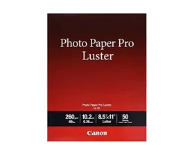 Photo Paper Pro Luster 8.5x11 (50 Sheets)