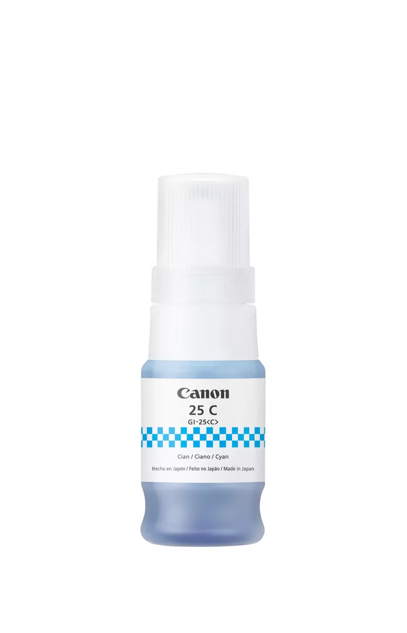 Canon GI-25 Cyan Ink Bottle