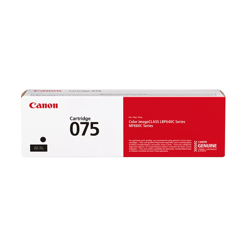 Canon 075 Black Toner Cartridge