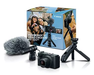 Canon PowerShot V1 トライポッドグリップ　 チャージャー付 Shop Canon PowerShot V1 Video Creator Kit | Canon U.S.A., Inc.