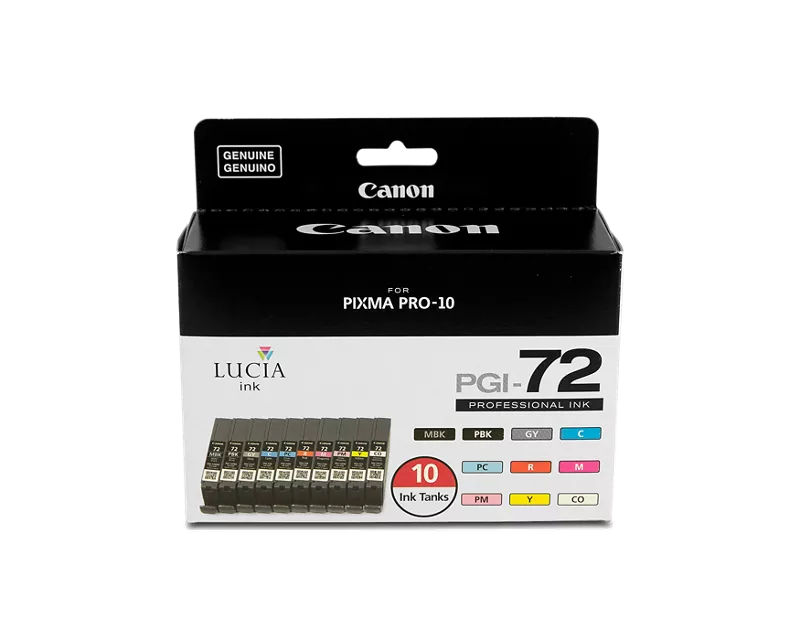 PGI-72 Color Ink Value Pack (10 Ink Tanks)
