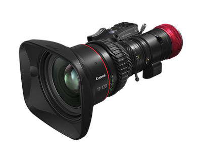 <p><b>CINE-SERVO 17-120mm</b></p>
<p><b>T2.95-3.9 RF</b></p>
