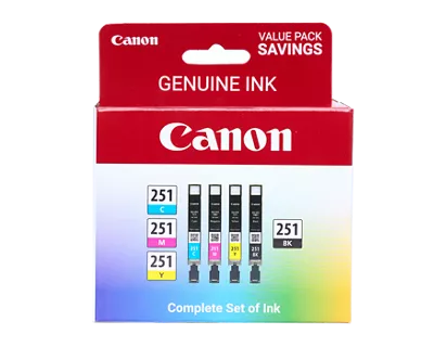 Canon - mallme Canon CLI-251XL ChromaLife100+ High-Yield Ink, 3/PK, Cyan